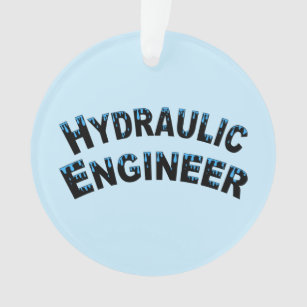 Wassertropfen für hydraulische Ingenieure Ornament