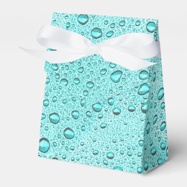 Wassertropfen Geschenkschachtel (Vorderseite)