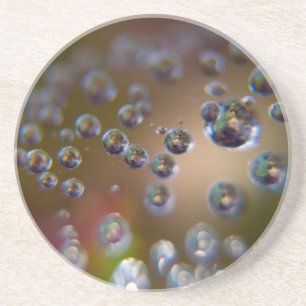 Wassertropfen in Bewegung Getränkeuntersetzer