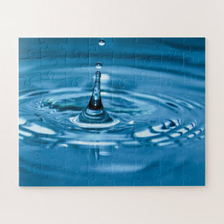 Wassertropfen ins Gesicht Puzzle