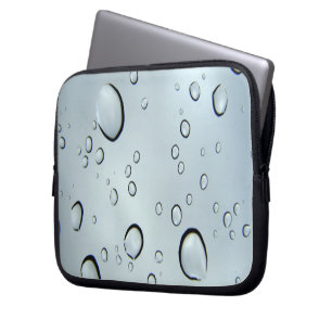 Wassertropfen Laptopschutzhülle