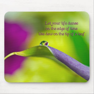 Wassertropfen Mousepad