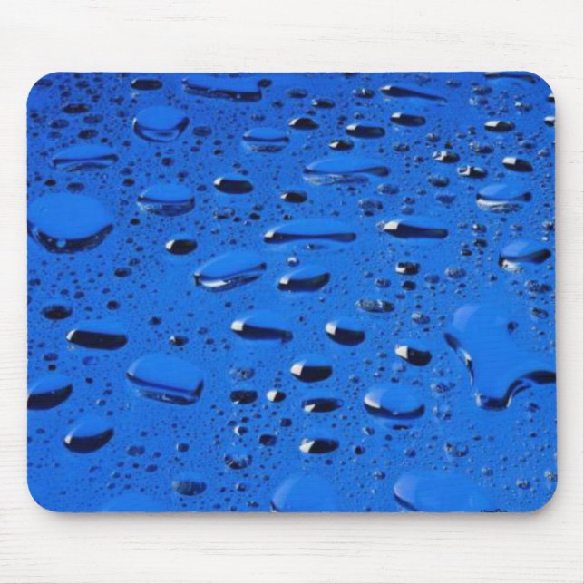 Wassertropfen Mousepad (Vorne)