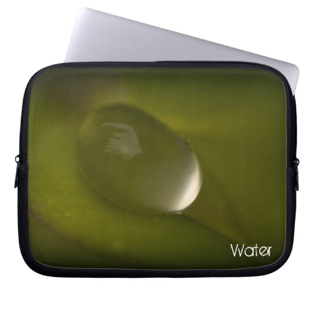 Wassertropfen - Notebook oder iPad-Sieb 2 Laptopschutzhülle (Vorderseite)