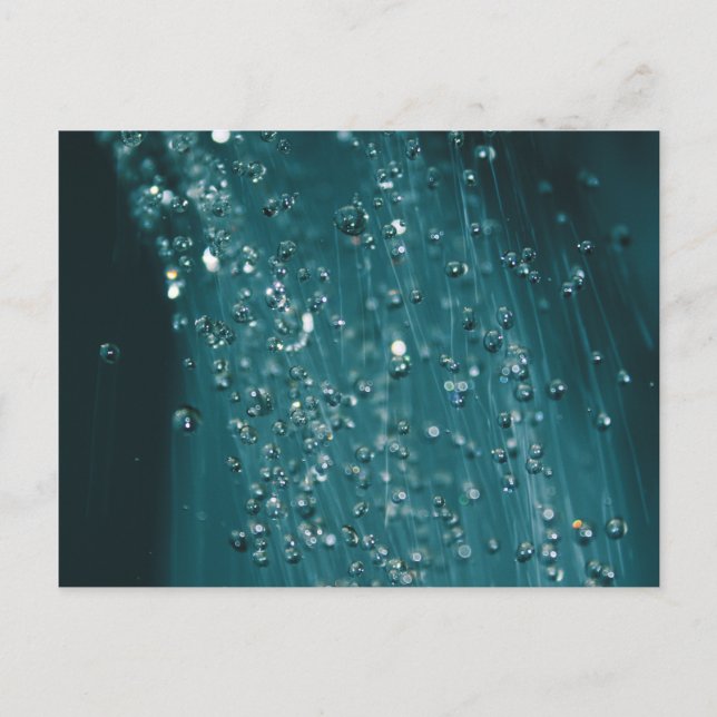 Wassertropfen Postkarte (Vorderseite)