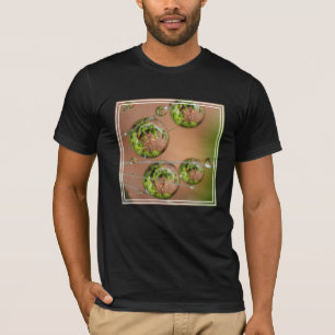 Wassertropfen-Reflexion T-Shirt