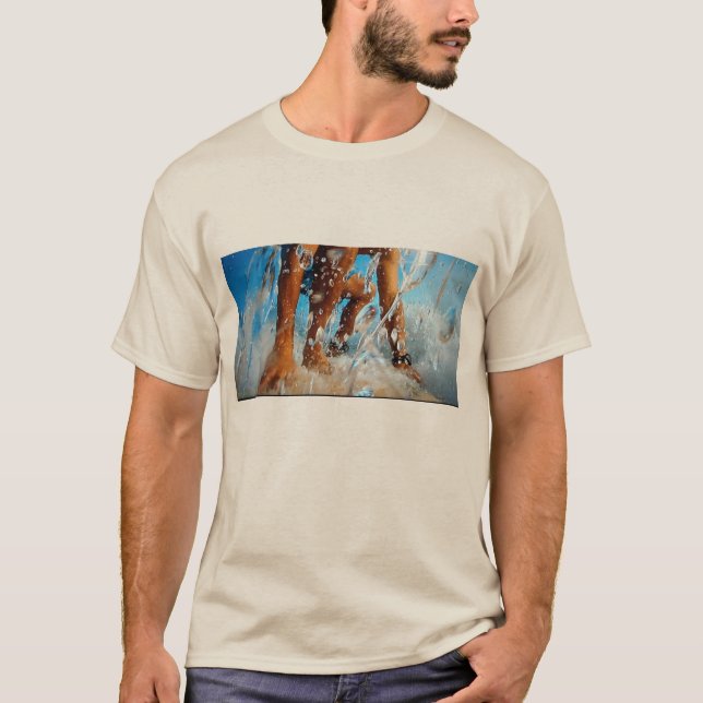Wassertropfen T-Shirt (Vorderseite)