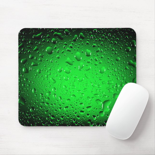 Wassertropfmaus Mousepad (Mit Mouse)