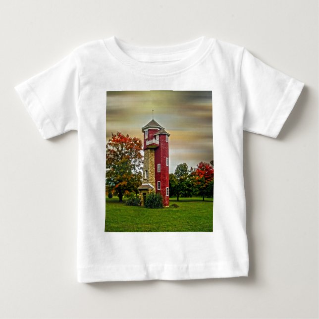 Wasserturm Baby T-shirt (Vorderseite)