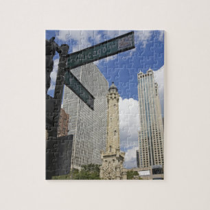 Wasserturm, Chicago, Illinois, USA Puzzle