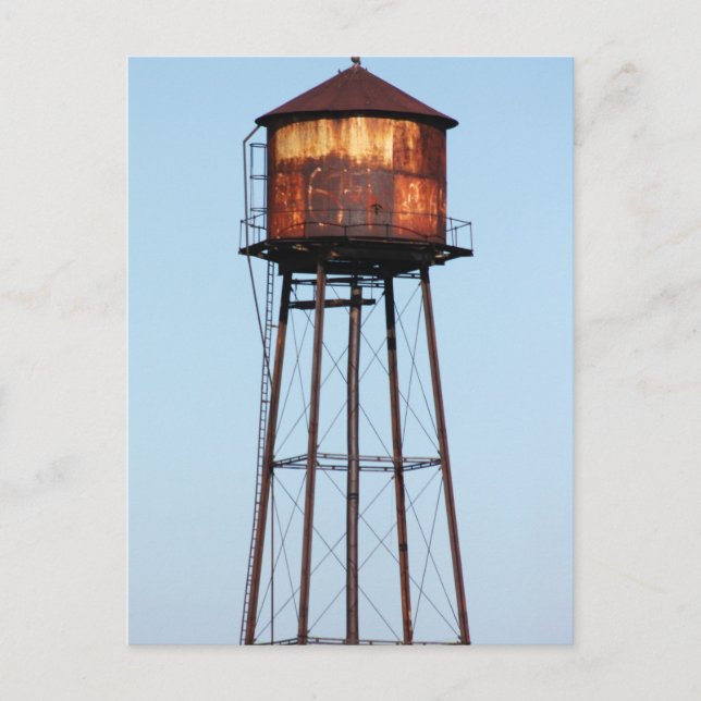 Wasserturm Postkarte (Vorderseite)