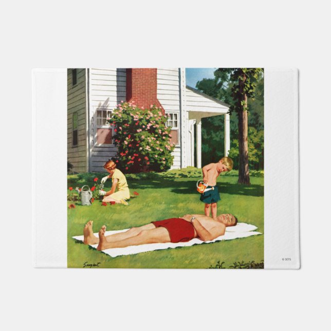 Wasservater Fußmatte (Vorderseite)