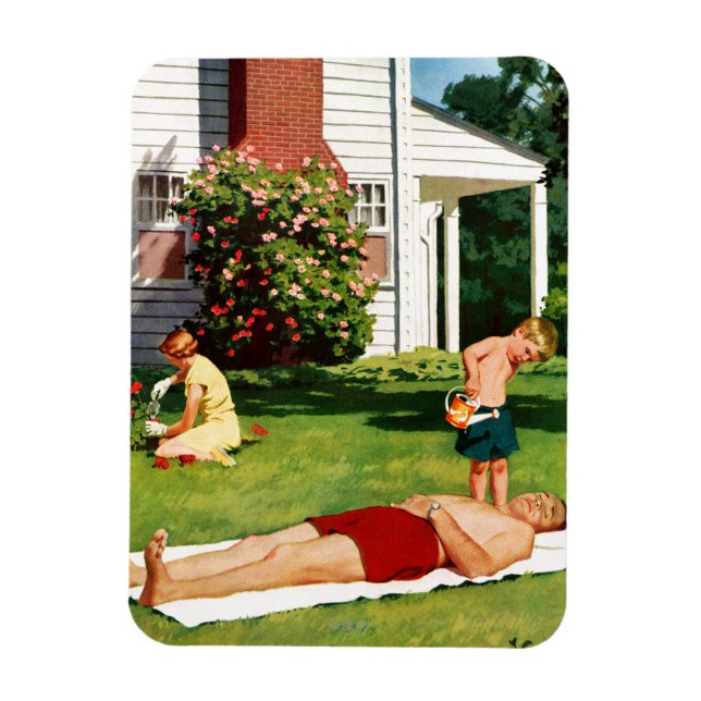 Wasservater Magnet (Vertikal)