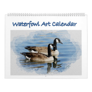 Wasservögel Art Kalender