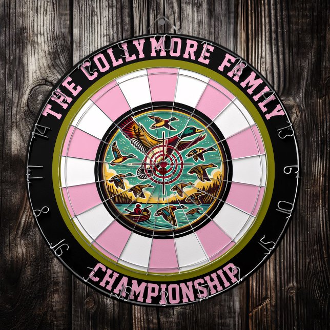 Wasservögel-Decke einer Wand Dartscheibe (Von Creator hochgeladen)