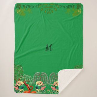 Wasservögel Flamingo Baum des Lebens Gewohnte Vege Sherpadecke