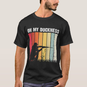 Wasservögel Jagd auf eine fliegende Ente Jagd Ragl T-Shirt