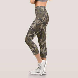 Wasservögel Jagd Camouflage Entenjäger Capri Leggings