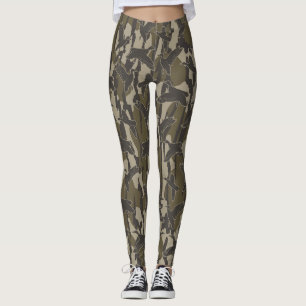 Wasservögel Jagd Camouflage Entenjäger Leggings