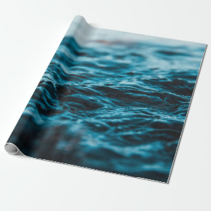 WASSERWASSER IN NAHER BILDSCHIRM GESCHENKPAPIER