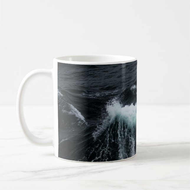WASSERWELLEN KAFFEETASSE (Links)