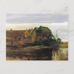 Wasserwerk in Gennep von Vincent Van Gogh Postkarte
