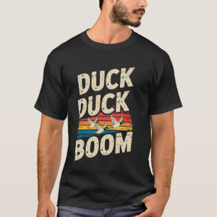 Wasserwild Jagd Fan Entenjagd Gänse Jäger Vater F T-Shirt