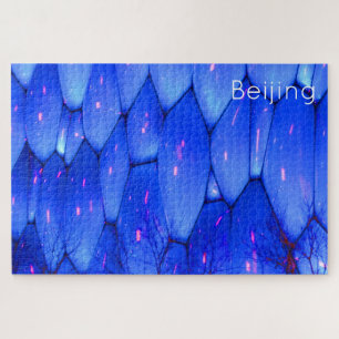 Wasserwürfel, die Blasen bilden Puzzle