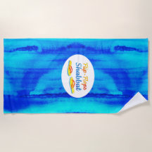 Wassery-Blues Flip-Flops-Shabbat