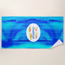 Wassery-Blues Flip-Flops-Shabbat Strandtuch