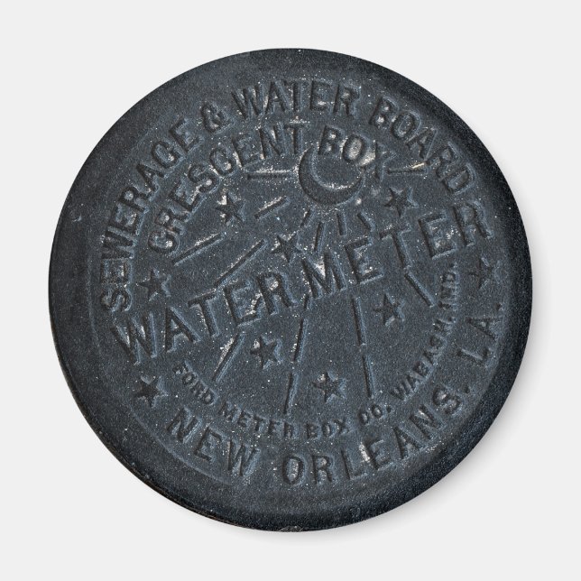 Wasserzähler Magnet (Vorne)