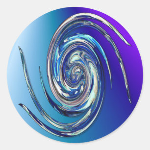 Wasserzange Runder Aufkleber