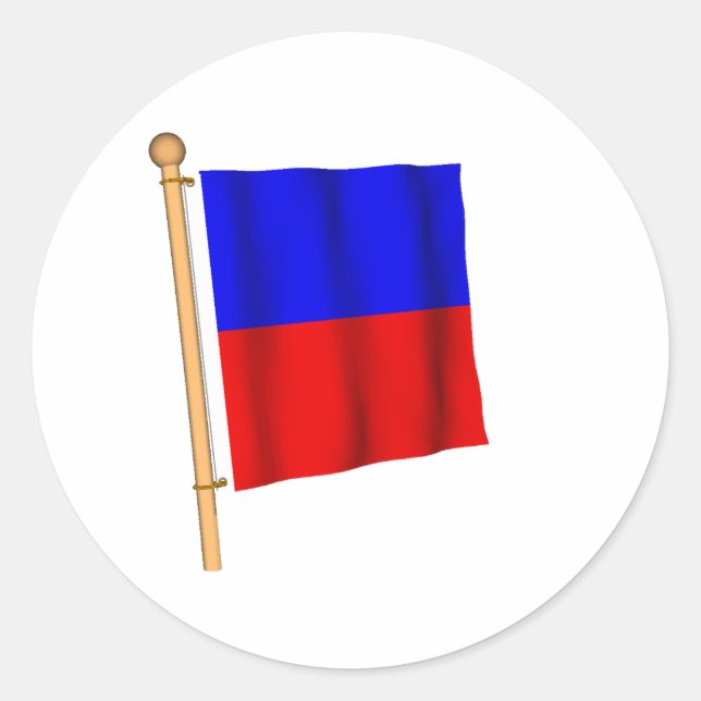 Wasserzeichen "E" Runder Aufkleber (Vorderseite)