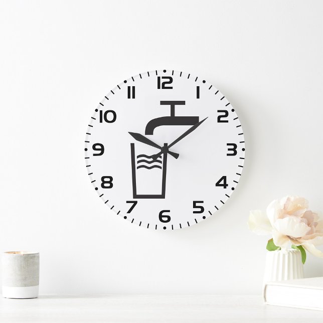 Wasserzeichen gestochen große wanduhr (Von Creator hochgeladen)