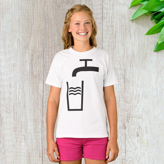 Wasserzeichen gestochen T-Shirt (Von Creator hochgeladen)