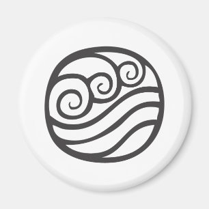 Wasserzeichen Magnet