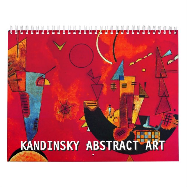 Wassily Kandinsky Abstrakt Art Kalender (Titelbild)