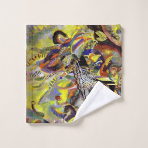 Wassily Kandinsky Abstrakt Artwork Waschlappen