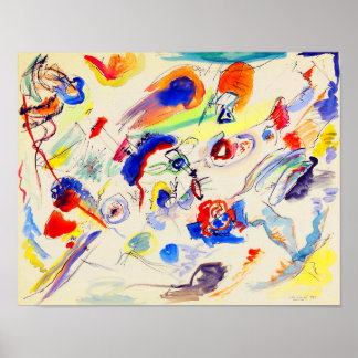 Wassily Kandinsky Aquarell Abstract Poster