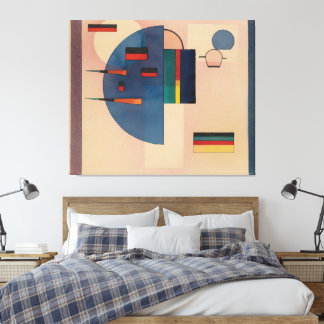 Wassily Kandinsky - Beruhigt Besänftigt Leinwanddruck