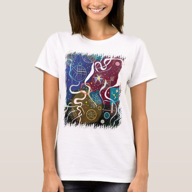 Wassily Kandinsky - Bewegung Eine Abstrakte Kunst T-Shirt (Vorderseite)