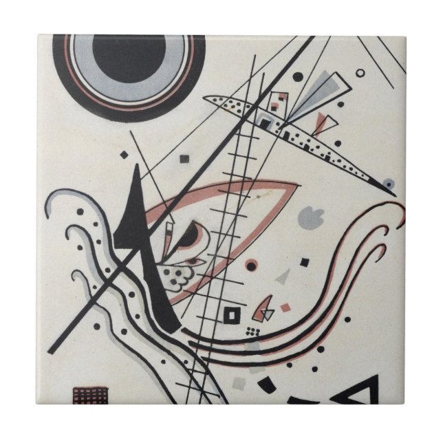 Wassily Kandinsky - Blau Fliese (Vorderseite)