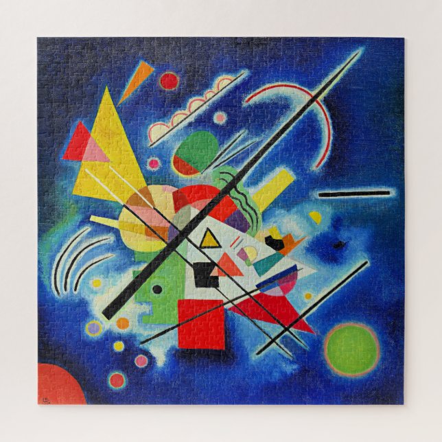 Wassily Kandinsky - Blaues Bild, Puzzle (Vertikal)