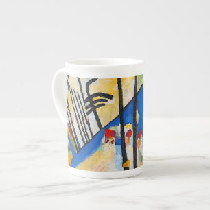 Wassily Kandinsky Composition Vier - Abstrakte Kun Prozellantasse