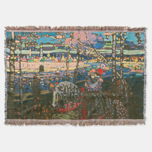 Wassily Kandinsky Das reitende Paar Russische Kuns Decke