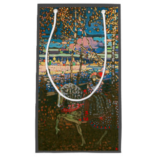 Wassily Kandinsky Das reitende Paar Russische Kuns Kleine Geschenktüte