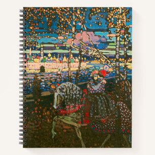 Wassily Kandinsky Das reitende Paar Russische Kuns Notizbuch