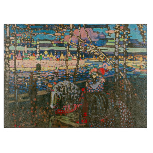 Wassily Kandinsky Das reitende Paar Russische Kuns Schneidebrett