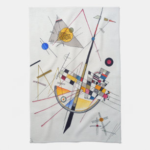 Wassily Kandinsky Delikate Spannung Geschirrtuch
