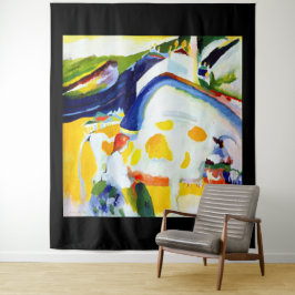 Wassily Kandinsky, die Kuh Wandteppich